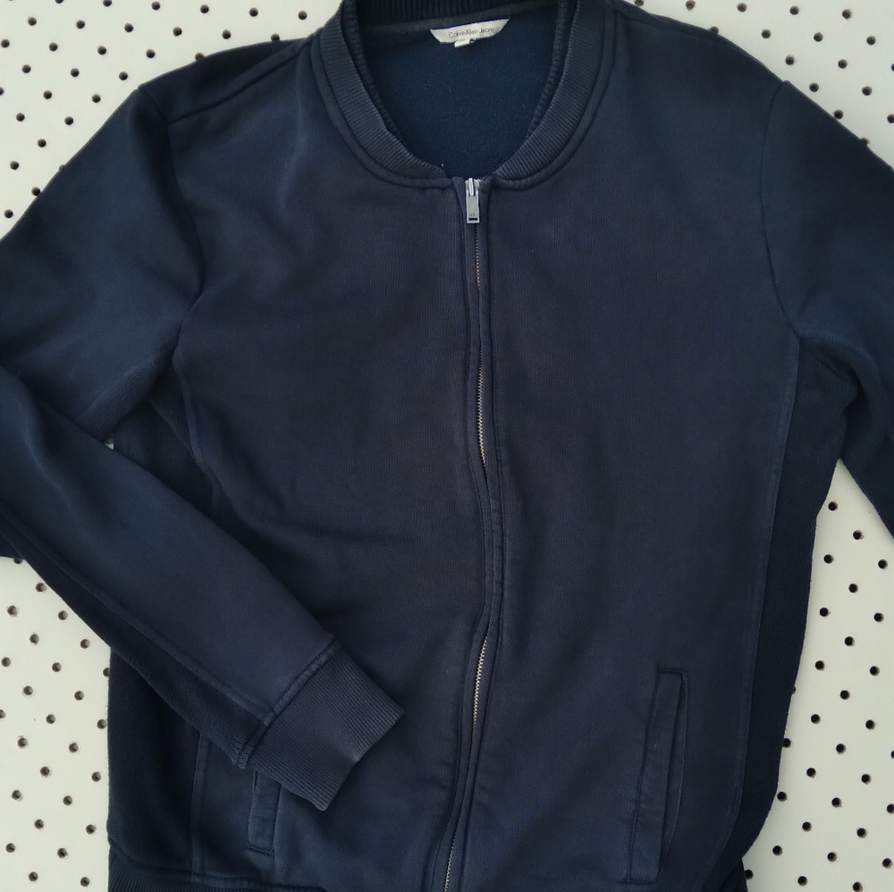 Calvin Klein full zip sweatshirt size medium